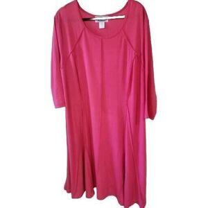 Anthony Richards Dress Mumu Womens 2X House Dress Comfort Pink